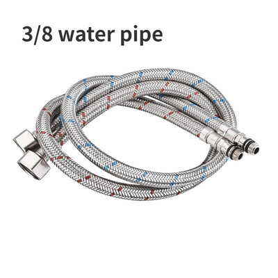 1/2,3/8,9/16 304 tkani nehrđajući čelik Jednoglavna dovodna cijev za hladnu i toplu vodu Kuhinjska slavina za umivaonik Vodovodna crijeva