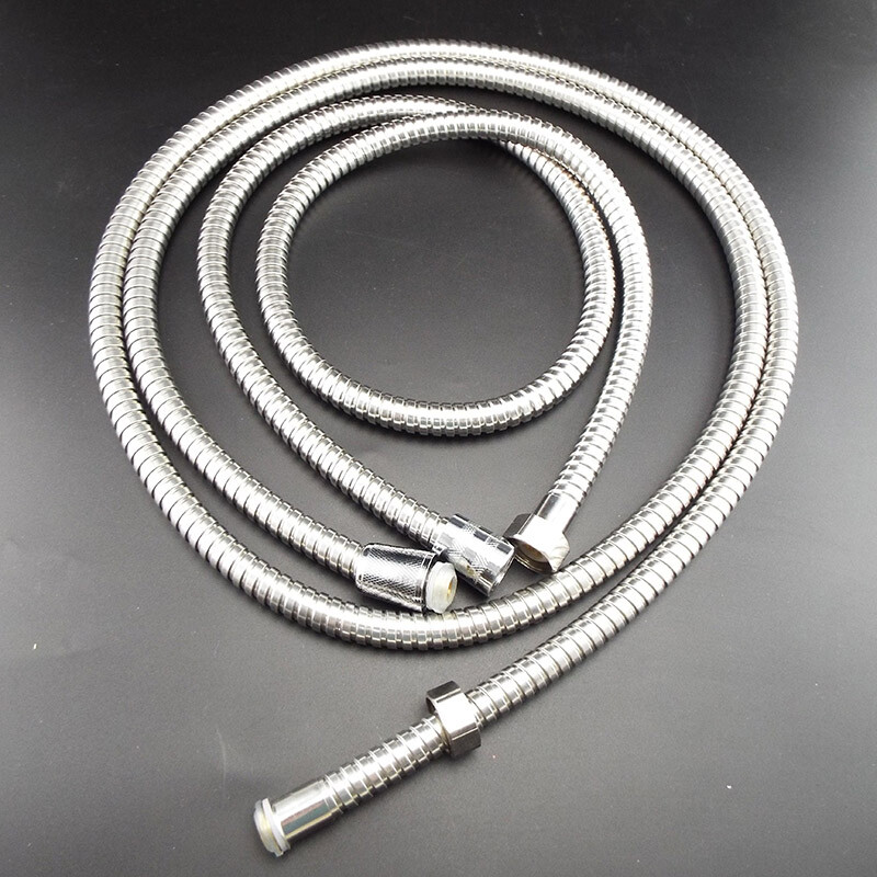 1,2 m/1,5/2 m fleksibilna cijev crijeva za tuširanje za kućnu kupaonicu Produžetak crijeva za vodu za tuširanje Vodovodna cijev za povlačenje od nehrđajućeg čelika