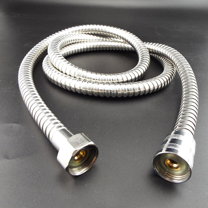 1,2 m/1,5/2 m fleksibilna cijev crijeva za tuširanje za kućnu kupaonicu Produžetak crijeva za vodu za tuširanje Vodovodna cijev za povlačenje od nehrđajućeg čelika