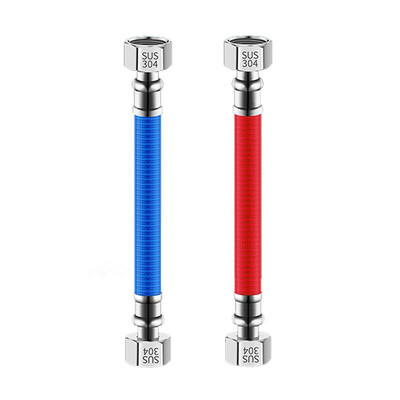 Crijevo od nehrđajućeg čelika 304, grijač vode, dovodna cijev za toplu ili hladnu vodu, metalni mijeh u 4 točke, višenamensko crijevo za plin otporno na eksploziju