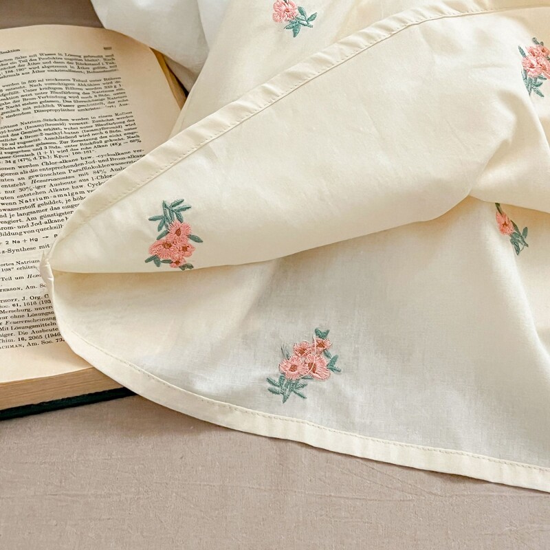 Rochii de vară pentru copii Haine de modă pentru fetițe Copii noi Broderie fără mâneci Rochii din bumbac fără spate 2-7 ani Haine pentru copii mici