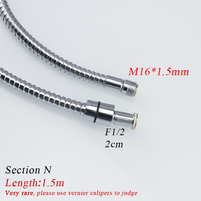 Kromirana površina od nehrđajućeg čelika izvlačiva cijev za tuš, umivaonik za kupanje kuhinjska odvodna slavina posebno crijevo