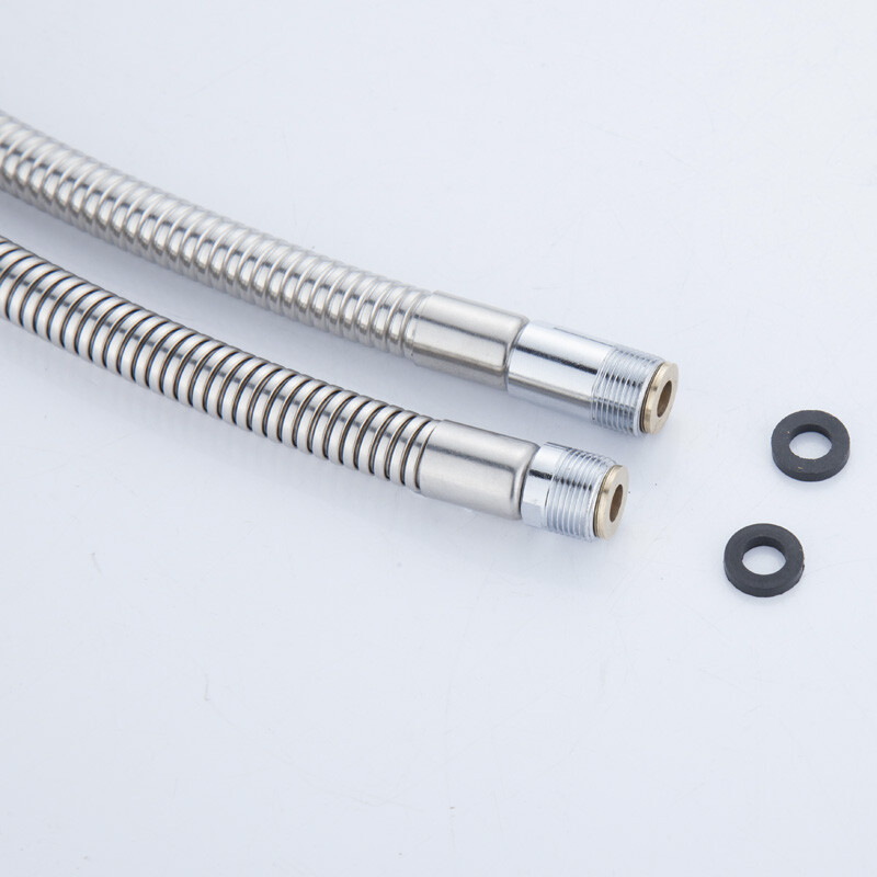 Kromirana površina od nehrđajućeg čelika izvlačiva cijev za tuš, umivaonik za kupanje kuhinjska odvodna slavina posebno crijevo