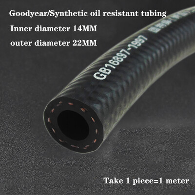 Goodyear crijevo za benzin Cijev za dizel motor Visokotlačna cijev za gorivo Otporna na visoke temperature Isporuka ulja crna gumena cijev