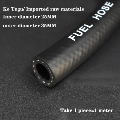 Goodyear crijevo za benzin Cijev za dizel motor Visokotlačna cijev za gorivo Otporna na visoke temperature Isporuka ulja crna gumena cijev