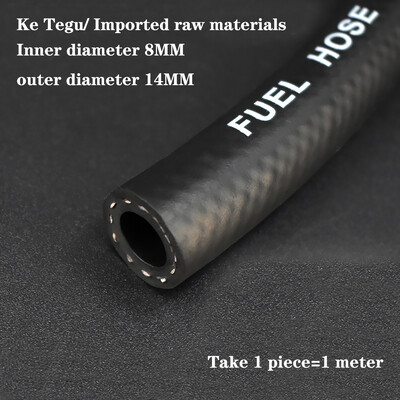 Goodyear crijevo za benzin Cijev za dizel motor Visokotlačna cijev za gorivo Otporna na visoke temperature Isporuka ulja crna gumena cijev