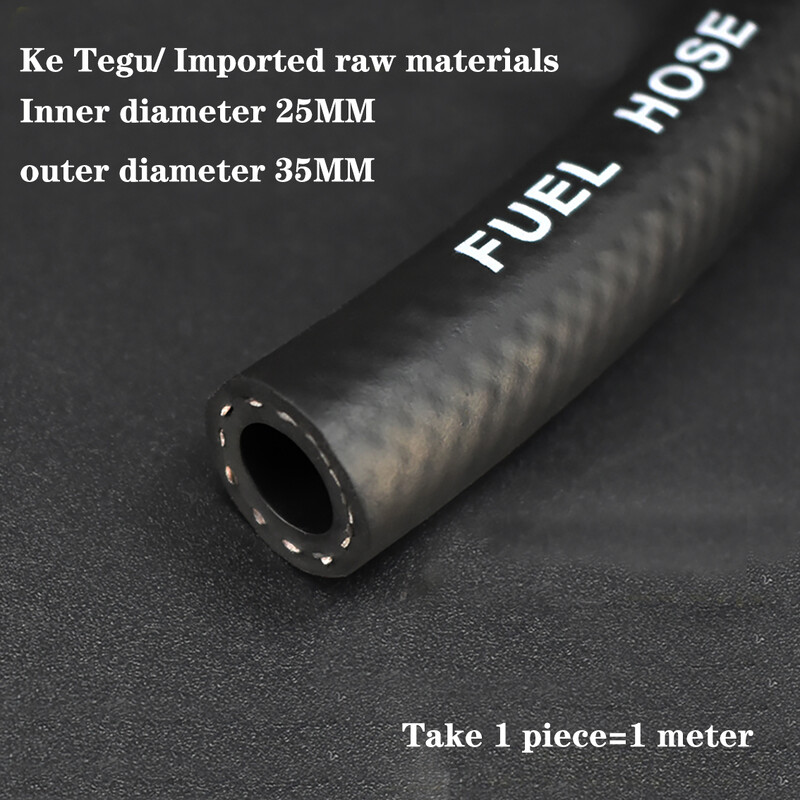 Goodyear crijevo za benzin Cijev za dizel motor Visokotlačna cijev za gorivo Otporna na visoke temperature Isporuka ulja crna gumena cijev