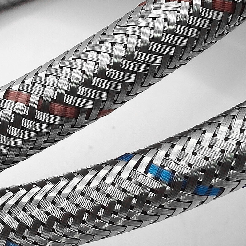 Crijeva za slavinu Hladno vruće Miješalica za dovod vode od nehrđajućeg čelika G1/2 crijeva dužine 60 cm/100 cm