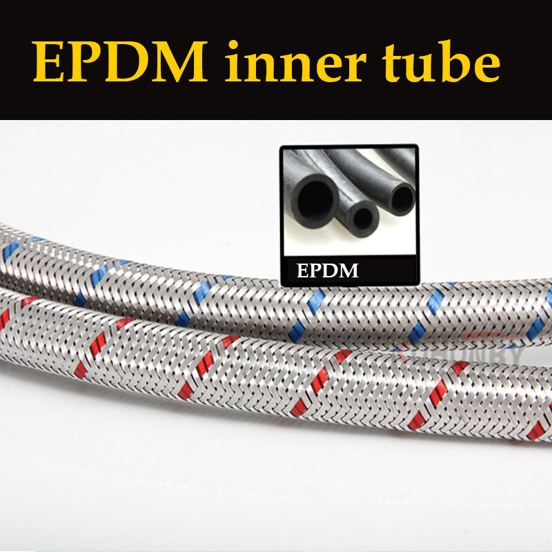 Crijeva za slavinu Hladno vruće Miješalica za dovod vode od nehrđajućeg čelika G1/2 crijeva dužine 60 cm/100 cm