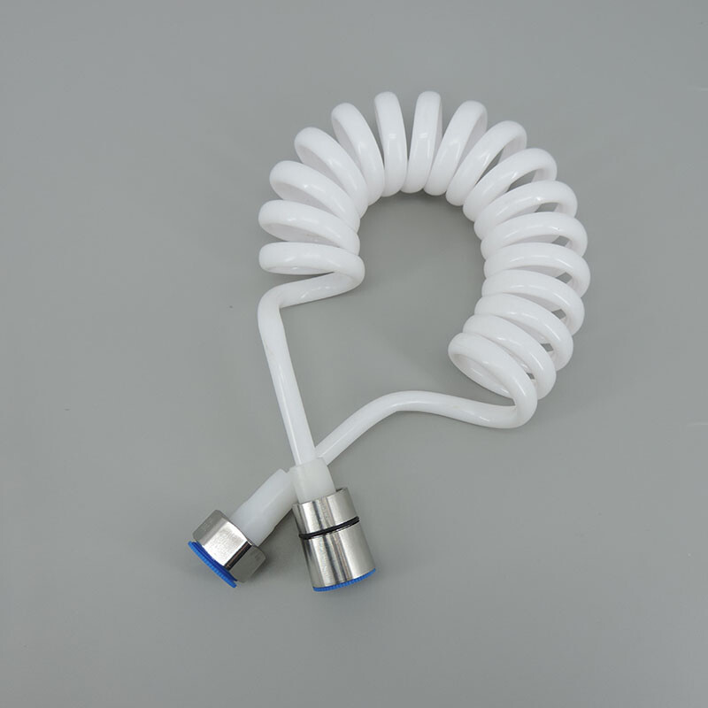 1,5/3/2m bijela 304 glava Fleksibilna opružna glava tuša mekana cijev za crijevo plastična Voda WC WC Bide Prskalica Telefonska linija kupaonica