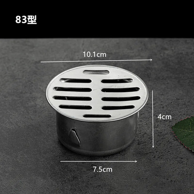 Vanjski balkonski podni odvodi protiv blokiranja odvodnje Krovni poklopac Poklopac kišne cijevi Od nehrđajućeg čelika Krovni podni odvod 28-200 mm