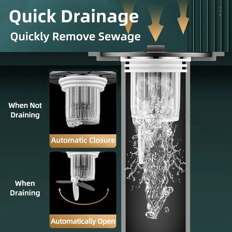 Unutarnja jezgra odvoda Odvod Alat otporan na mirise i insekte Jezgra odvoda u kupaonici Alat za odvod tuša protiv začepljenja Brzi odvod