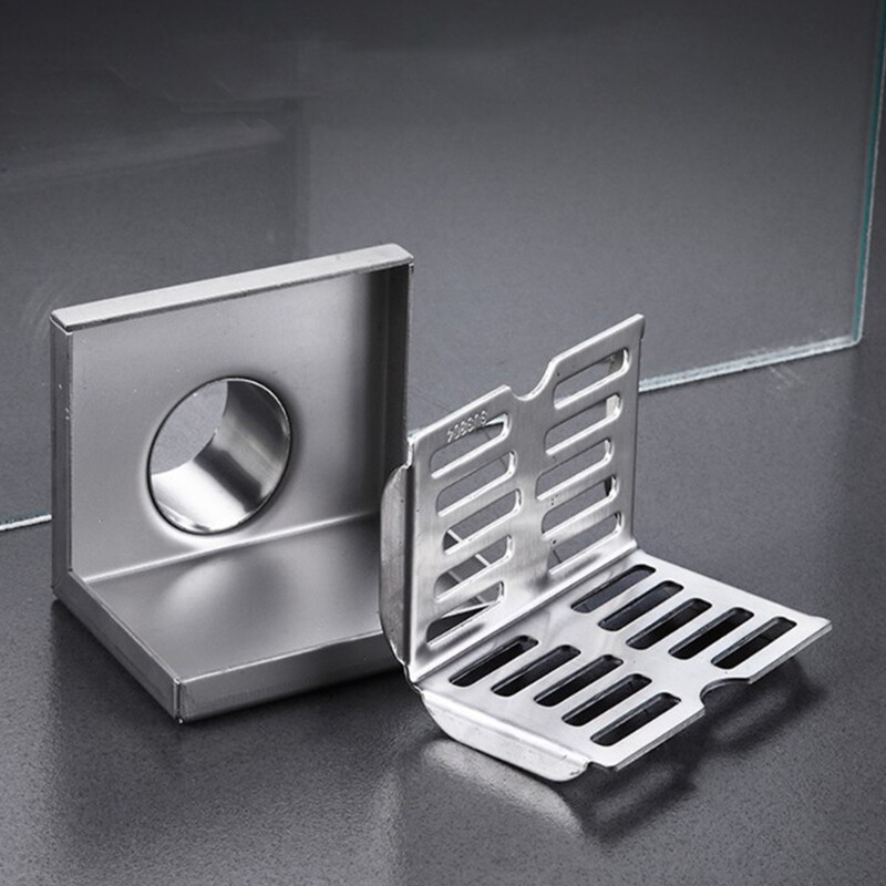 Podni odvod od nehrđajućeg čelika L oblika Podni odvod sa strane zida Balkon Isti sloj Filter za otpad za kupaonicu Kuhinja Tuš Oprema