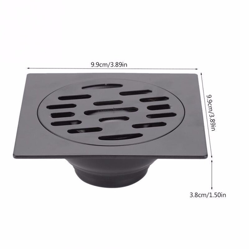 Tuš Podni odvod Kućna kuhinja Balkon Kupaonica Dezodorans Podni odvod Poklopac Cjedilo WC Kanalizacija Kvadratni podni odvod