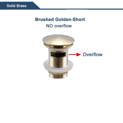 Skočni ispusni ventil za umivaonik za kupaonicu Novi čep za odvod Naprava za kadu Mjedeni set od crnog kroma Odbojni filtar za umivaonik