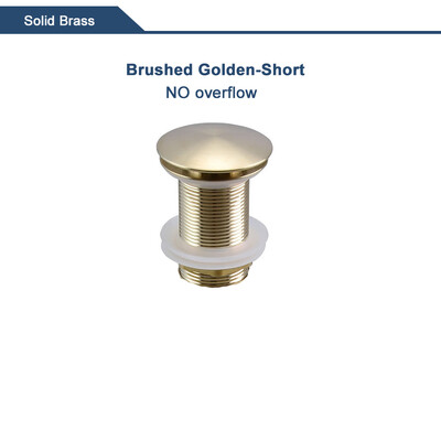 Skočni ispusni ventil za umivaonik za kupaonicu Novi čep za odvod Naprava za kadu Mjedeni set od crnog kroma Odbojni filtar za umivaonik