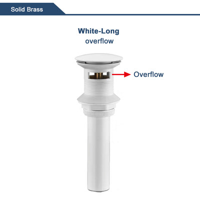 Skočni ispusni ventil za umivaonik za kupaonicu Novi čep za odvod Naprava za kadu Mjedeni set od crnog kroma Odbojni filtar za umivaonik