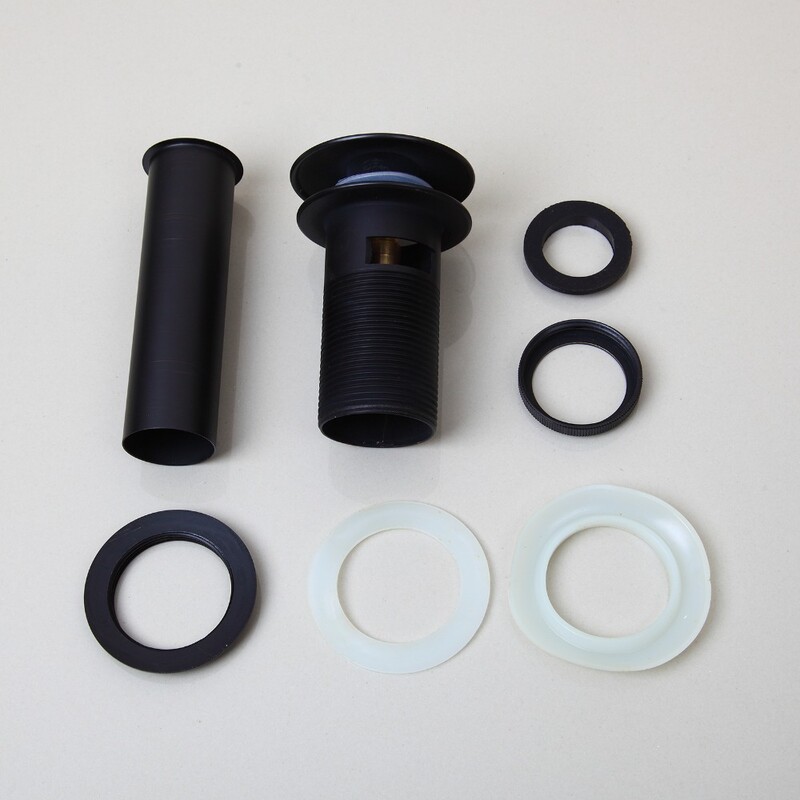 ZAPPO umivaonik Pop-up odvodni ventil za kupaonicu Novi odvodni čep Naprava za kadu Mjedeni set Crni kromirani odbojni filtar za umivaonik