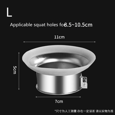 Posuda za čučnjeve od nehrđajućeg čelika Čep protiv mirisa Pod WC-a Dezodorirajući čep Kada za kupanje Poklopac protiv blokiranja Kupaonski pribor
