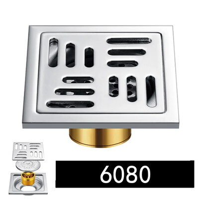 Odvod za tuš Debeli Podni odvod od nehrđajućeg čelika Obična kupaonica WC Kuhinja Balkon Namjenski za sprječavanje mirisa BaIDaiMoDeng