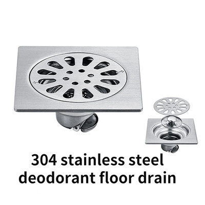 Odvod za tuš Debeli Podni odvod od nehrđajućeg čelika Obična kupaonica WC Kuhinja Balkon Namjenski za sprječavanje mirisa BaIDaiMoDeng