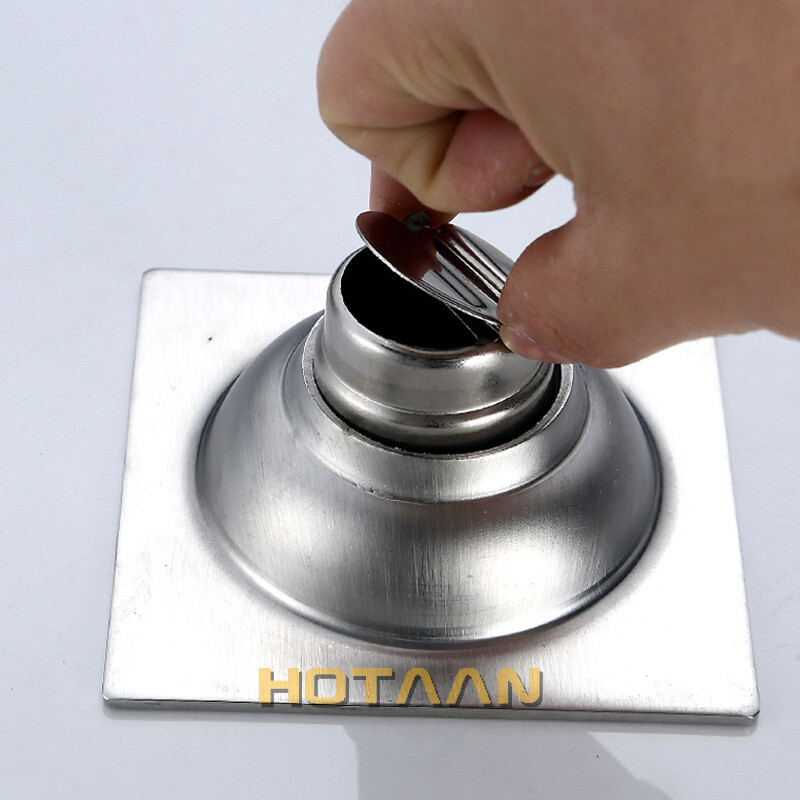 Odvod za tuš Debeli SUS 304# Podni odvod od nehrđajućeg čelika Obična kupaonica WC Kuhinja Balkon Namjenski za sprječavanje mirisa