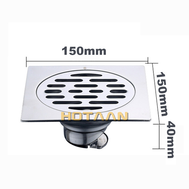 Odvod za tuš Debeli SUS 304# Podni odvod od nehrđajućeg čelika Obična kupaonica WC Kuhinja Balkon Namjenski za sprječavanje mirisa