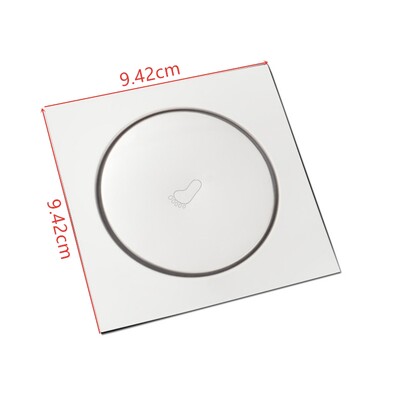 Odvodi Podni odvod Linearni 10cm Kupaonica Kuhinja Kvadratni podni odvod Cjedilo Poklopac za kuhinjski ili kupaonski odvod sudoper