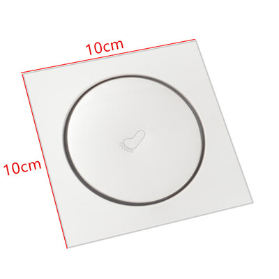 Odvodi Podni odvod Linearni 10cm Kupaonica Kuhinja Kvadratni podni odvod Cjedilo Poklopac za kuhinjski ili kupaonski odvod sudoper