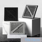 Podni odvodi kupaonice od nehrđajućeg čelika Pruge za prevenciju Dezodorans Balkonski odvod Odvod za tuš WC Filter za kosu