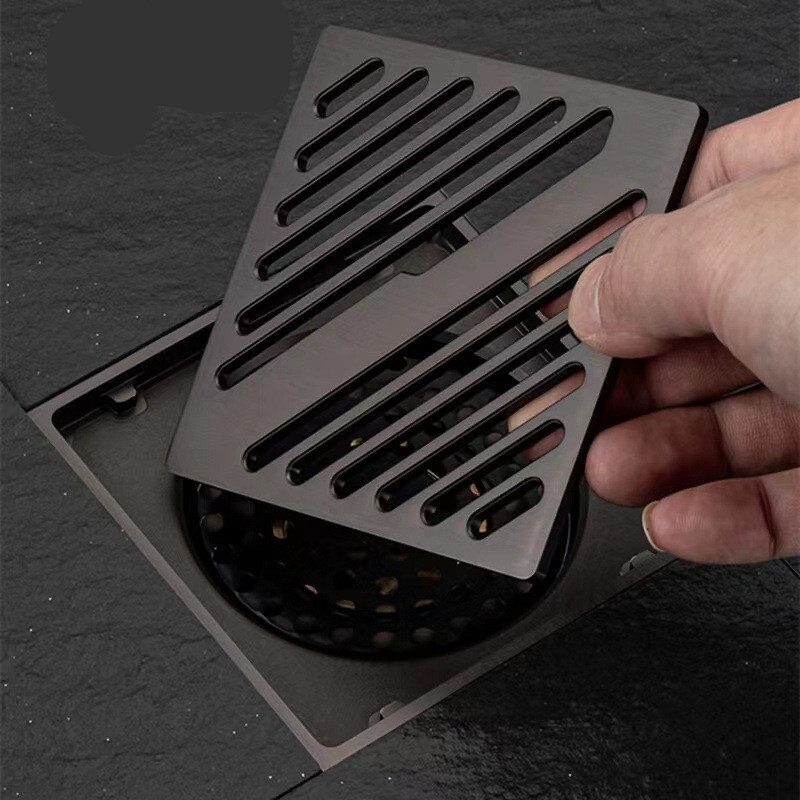 Podni odvodi kupaonice od nehrđajućeg čelika Pruge za prevenciju Dezodorans Balkonski odvod Odvod za tuš WC Filter za kosu