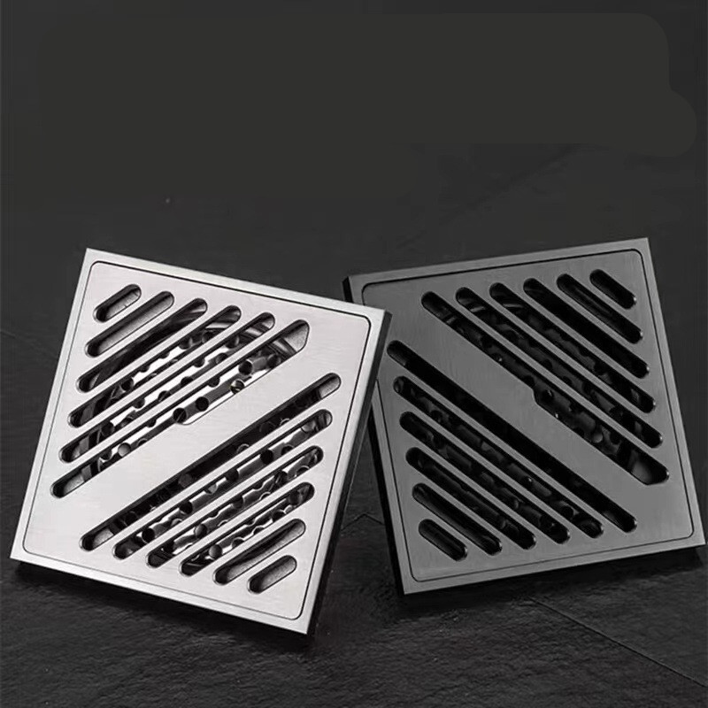 Podni odvodi kupaonice od nehrđajućeg čelika Pruge za prevenciju Dezodorans Balkonski odvod Odvod za tuš WC Filter za kosu