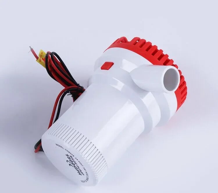 Kaljužna pumpa Mini pumpe za čamce 12V 24V 1500GPH 2000GPH Pravilo za podvodni kajak Voda 24V Ispiranje u vrtu Kupatilo za pranje automobila