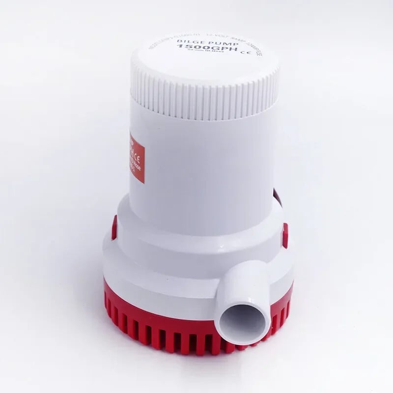 Kaljužna pumpa Mini pumpe za čamce 12V 24V 1500GPH 2000GPH Pravilo za podvodni kajak Voda 24V Ispiranje u vrtu Kupatilo za pranje automobila