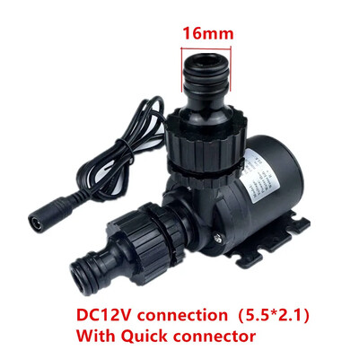 DC12V vodene pumpe Lift 5M 800L/H Solarni motor bez četkica Cirkulacija vode 24V vodena pumpa Ultra tihi potopni uređaji za fontane
