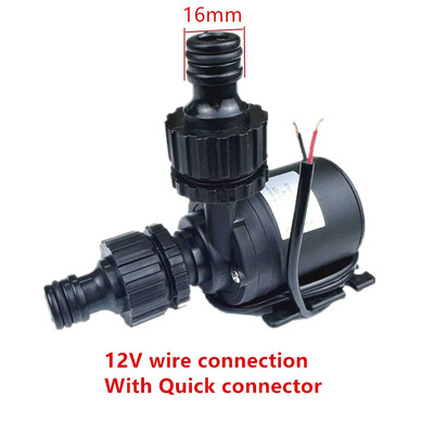 DC12V vodene pumpe Lift 5M 800L/H Solarni motor bez četkica Cirkulacija vode 24V vodena pumpa Ultra tihi potopni uređaji za fontane