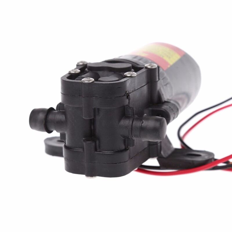 DC 12V 3,5L/min 0,48MPa 70 PSI Membranska visokotlačna samousisna vodena pumpa Mini membranske pumpe