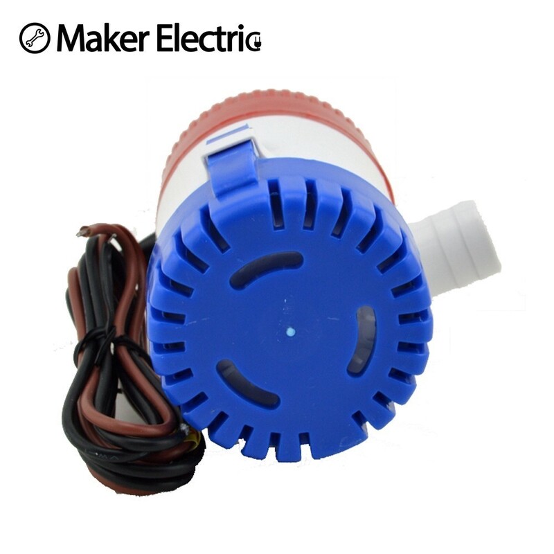 Pumpa za vodu MKBP-G750-12/24 750GPH 12/24v Mala prijenosna kaljužna pumpa, pumpe za brodsku vodu iz tvornice Wenzhou