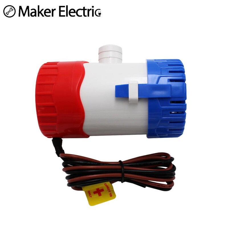 Pumpa za vodu MKBP-G750-12/24 750GPH 12/24v Mala prijenosna kaljužna pumpa, pumpe za brodsku vodu iz tvornice Wenzhou