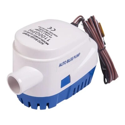600gph 750gph 1100gph Автоматична трюмна помпа за лодка 12v 24v Auto Dc потопяема електрическа водна помпа Малки 12 волтови помпи