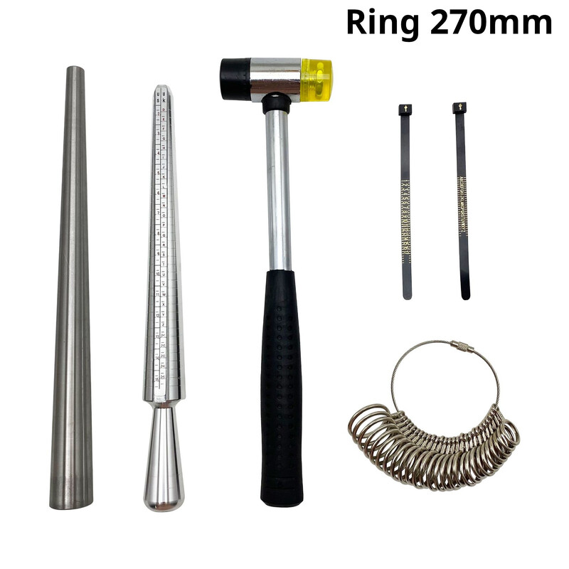 Žiedo matavimo rinkinys USUK JAV dydžio rinkinys Žiedinio strypo žiedo dydžio standartinis didelis reguliavimo įrankis