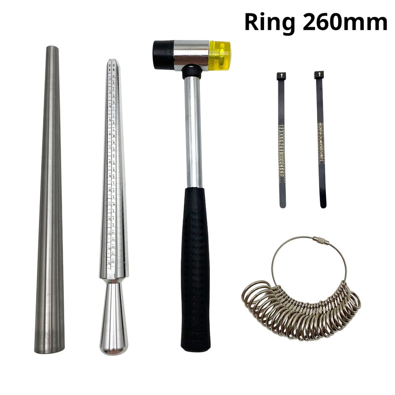 Žiedo matavimo rinkinys USUK JAV dydžio rinkinys Žiedinio strypo žiedo dydžio standartinis didelis reguliavimo įrankis