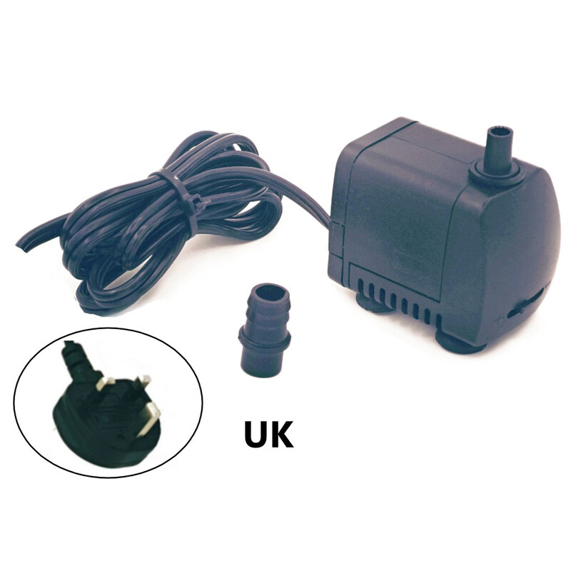 1 set Podesiva potopna pumpa za vodu Powerhead Hidroponska fontana Jezerce Akvarijum 65*44*54 mm Pumpe Dijelovi Dodaci