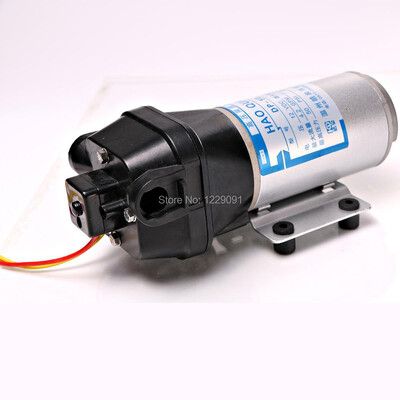 16LPM малка DC водна помпа с високо налягане 12v 24V 65W 3,5 бара Превключвател за налягане Мембранни помпи Самосмукателна помпа 5m