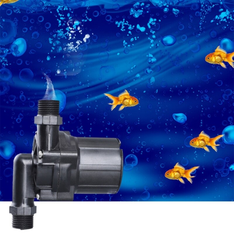 1/2'' vodena pumpa s navojem DC24V/12V motor bez četkica Vodene pumpe za cirkulaciju vode Ultra-tiha pumpa za pojačavanje mini grijača vode