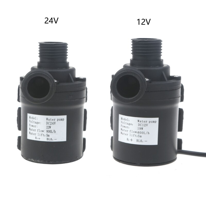 Voda s navojem DC24V/12V Solarni motor bez četkica Vodene pumpe za cirkulaciju vode Mini vode