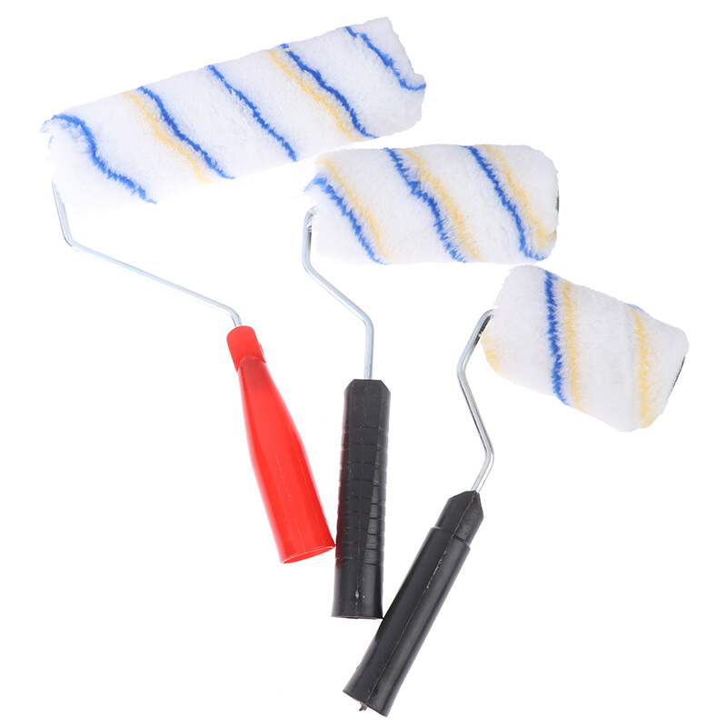 „Pasidaryk pats“ daugiafunkcis dažų ritininis šepetys 4 6 9 colių buitinis sienų šepečiai su ritininiu dekoratyviniu dažymo teptuku