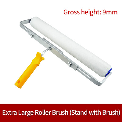 18 colių 46 cm dažų voleliu teptukas trumpas-vidutinis-ilgas pliušinės dažymo rankenos įrankis, skirtas sienų dekoratyvinei 9 mm dažymo rankenos įrankio atramai