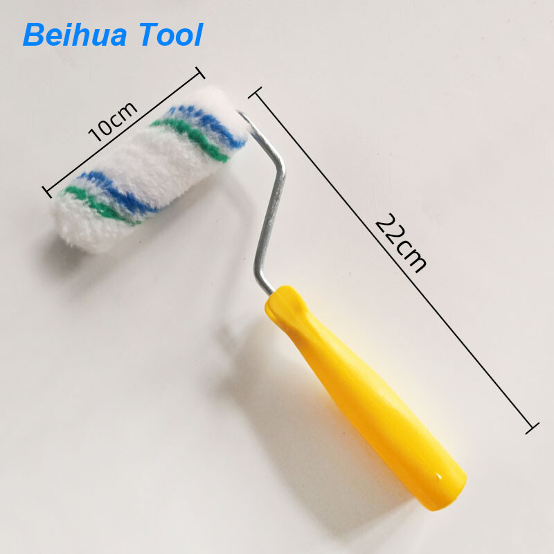 52 tk/komplekt 4tolline värvirullipintsel 50 tk ja 2 käepidemega minirull seinamaalimiseks Käepideme tööriistad Värvipintsli nurkade värvimise tööriist