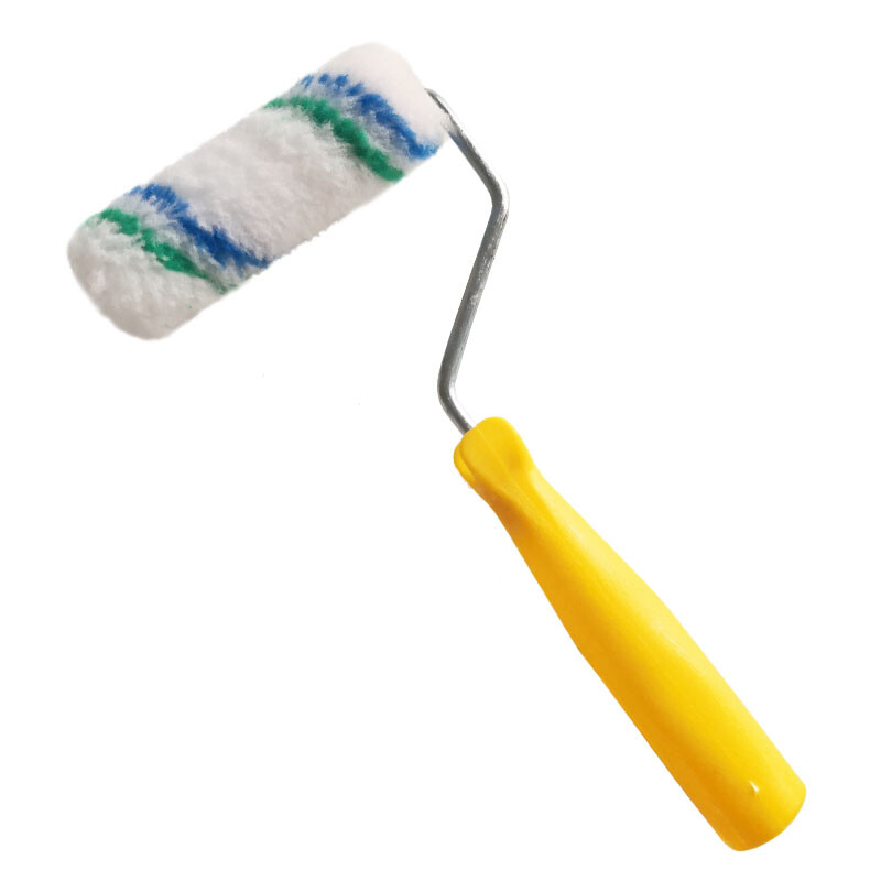 52 tk/komplekt 4tolline värvirullipintsel 50 tk ja 2 käepidemega minirull seinamaalimiseks Käepideme tööriistad Värvipintsli nurkade värvimise tööriist